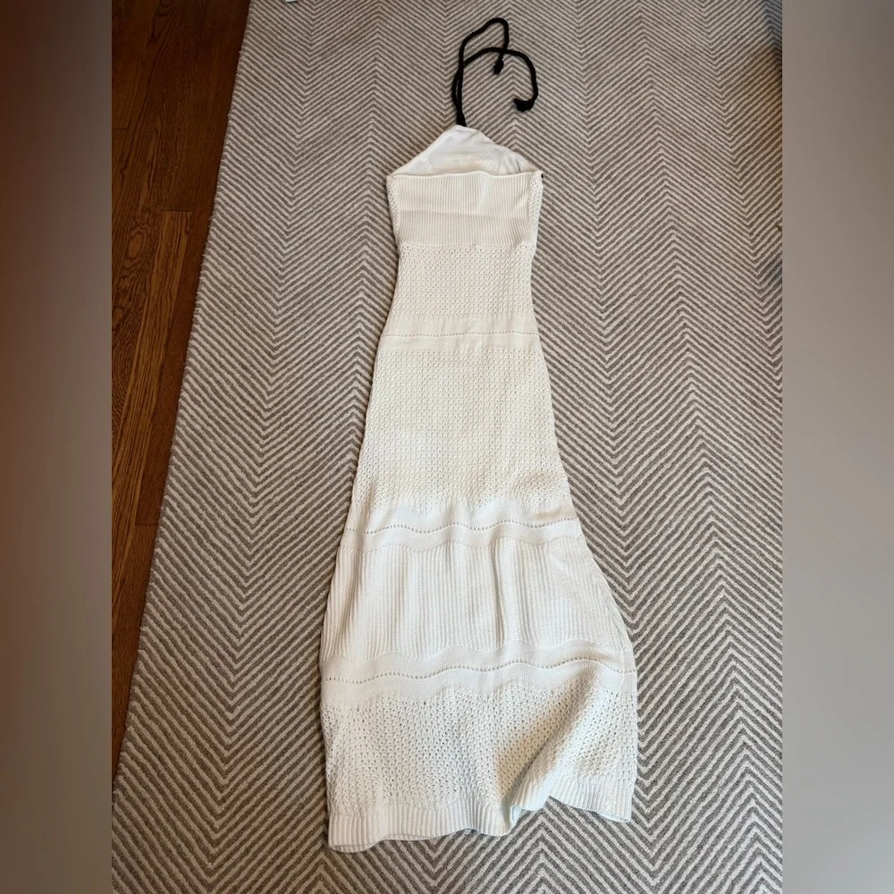 Alexie Ivory Crochet Maxi Dress - Picture 2 of 3